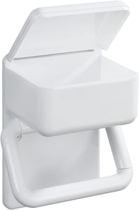 [RESIGILAT] Suport hartie igienica Maximex 2 in 1 cu raft, plastic