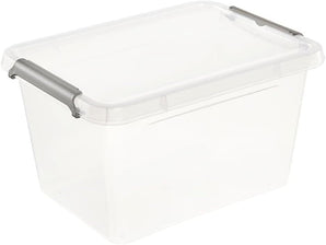 [RESIGILAT] cutie depozitare keeeper lara 2l 19.5x15x11 transparenta