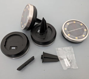 [RESIGILAT] Lumini solare btfarm, 8 LED-uri, IP65, impermeabile, pentru gradina