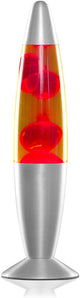 [RESIGILAT] Lampa de lava InnovaGoods, ideala pentru dormitor, rosu.