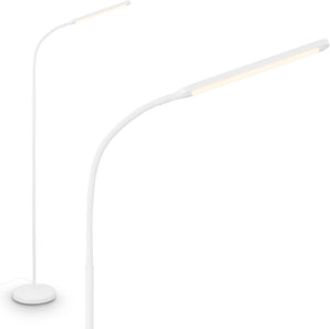 [RESIGILAT] Lampa de podea LED reglabila Briloner alba 21x170 cm