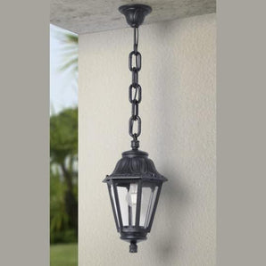 [RESIGILAT] Lanterna BarcelonaLED neagra IP55 E27 stil clasic