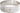 [RESIGILAT] DECORA 0063750 PIE RING rotund inox 22 X 6 cm argintiu/negru