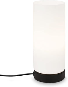 [RESIGILAT] BRILONER Lampa de masa, E14, max 25W, alb-negru, 100x250mm
