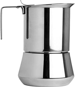 [RESIGILAT] Espressor ILSA Turbo Express, inox 18/10, 10 cl, argintiu/negru
