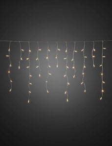 [RESIGILAT] Cortina LED Konstsmide 2741-103, 96 LED-uri alb cald, IP44, interior/exterior