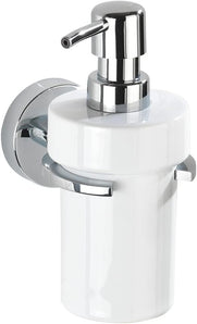 [RESIGILAT] WENKO Distribuitor sapun zinc ceramica 11,5 x 8,5 x 17 cm