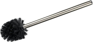 [RESIGILAT] Perie rezerva toaleta inox mat 8 x 35 cm Argintiu Negru