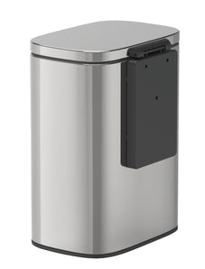 [RESIGILAT] WENKO Cos gunoi perete, 5 litri, inox, fixare fara gaurire