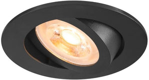 [RESIGILAT] SLV NEW TRIA 68 spot tavan rotund negru max 10W GU10