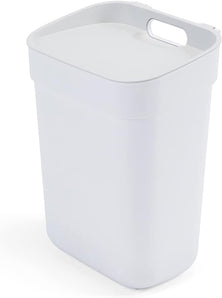 [RESIGILAT] Cos reciclare bucatarie CURVER 10 litri alb/gri deschis