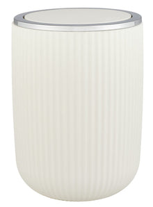 [RESIGILAT] WENKO Agropoli S, Cos gunoi basculant, Alb crem, 2 litri