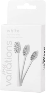 [RESIGILAT] Capete periuta My Variations, albe, 3 bucati, moi.