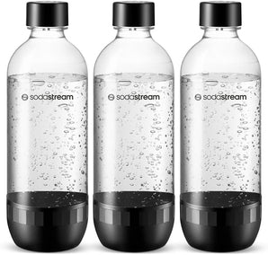 SodaStream 2260525 Wasserflasche, Kunstoff, multi, 3er Pack (3x1 Liter), 464