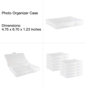 [RESIGILAT] Organizator foto Novelinks, cutie alba 10,2 x 15,2 cm