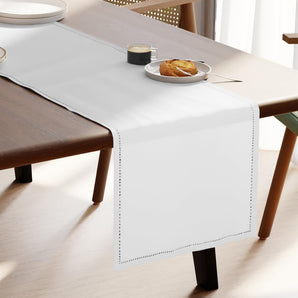 [RESIGILAT] Panza masa Encasa XO bumbac alb 32x150 cm lavabil
