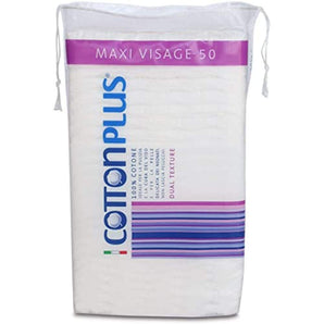 [RESIGILAT] Tampoane machiaj Cotton Plus Maxi, 50 bucati, 59g