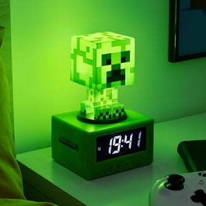 [RESIGILAT] Ceas cu alarma Minecraft Creeper, accesoriu de camera