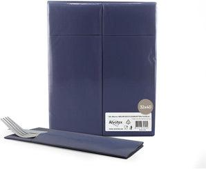 [RESIGILAT] Alvotex Airlaid Servetele Masa 32x40cm, 50 bucati, Albastru Inchis