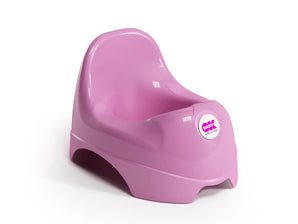 [RESIGILAT] Oliță OKBABY Relax cu Scaun Ergonomic și Spătar Înalt, roz