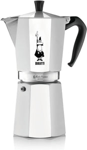 Bialetti - Moka express Italienischen Kaffee Aluminium 12 tassen