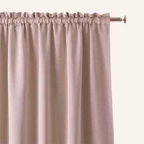[RESIGILAT] Perdea ROOM99 Aura 140 x 250 cm roz pudra, 1 buc