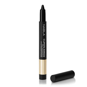 NABLA Cupid's Arrow Longwear Stylo, Negru | Stilou-creion rezistent și intens pigmentat | Versatil ca tuș, fard de pleoape sau ruj, cu textură cremoasă și confortabilă