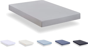 [RESIGILAT] Cearsaf ajustabil microfibra moale 200 x 190 cm gri