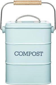 [RESIGILAT] Kitchen Craft Cos Compost Vintage, Albastru, Living Nostalgia