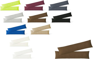 [RESIGILAT] Exclusive Home Textiles, Set 2 Fete Perna Jersey, 40 x 145 cm, Maro