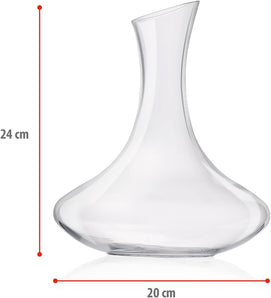decantor alpina - decantor vin roșu - carafe vin sticlă groasă - decantor vin 1,78 litri - carafe vin - decantor vin roșu - carafe vin