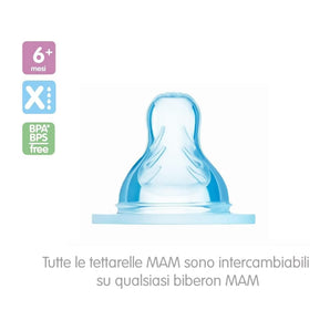 [RESIGILAT] MAM Set 2 Tetine Marimea X Flux Rapid 6 luni+