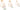 [RESIGILAT] Vaessen Creative Perforatoare Flori, 3 buc, Scrapbooking, Alb-Auriu