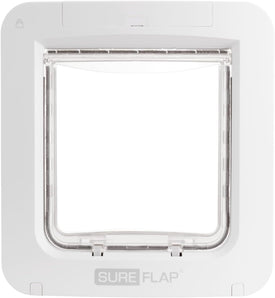 [RESIGILAT] Usa pentru animale SureFlap conectata, alba, necesita baterii