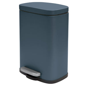 [RESIGILAT] Spirella Akira, cos gunoi step on, 1,32 galoane, albastru mat