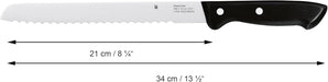 [RESIGILAT] Cutit de paine WMF Classic Line 34 cm zimtat 21 cm lama