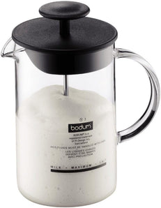 [RESIGILAT] Spuma de lapte Bodum Latteo 1446-01, negru, H 18cm, L 15.6cm