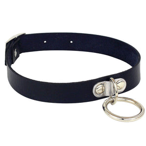 [RESIGILAT] Colier Choker Zookey, Negru Piele, PU