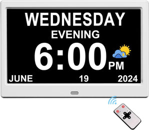 [RESIGILAT] Ceas digital DST pentru vârstnici cu alarmă, calendar și afișaj mare