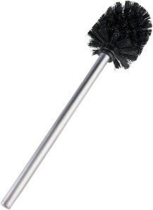 [RESIGILAT] Perie rezerva toaleta inox mat 8 x 35 cm Argintiu Negru