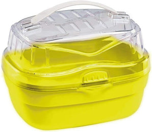[RESIGILAT] Cutie transport hamsteri Ferplast Aladino, verde, 20x16x13.5