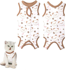 [RESIGILAT] Costum baie pisici, recuperare, poliester, protectie lins, interior