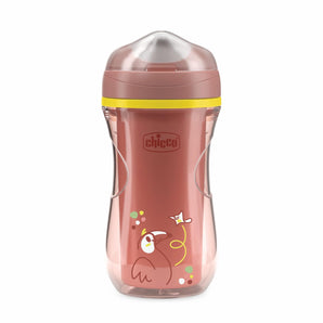 [RESIGILAT] Biberon Chicco Active, 266 ml, roz, pentru copii +14 luni