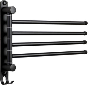 [RESIGILAT] Prosop feroviar inox pivotant cu 4 brate montare perete negru
