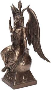 [RESIGILAT] Figura Baphomet Bronz 44cm Nemesis Now