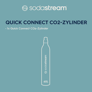 [RESIGILAT] Cilindru rezerva SodaStream Quick Connect CO2 60 litri