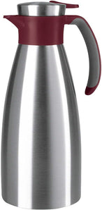 [RESIGILAT] Emsa Soft Grip, 1.5 litri, otel inoxidabil, rosu vin