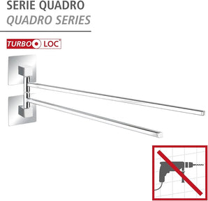 [RESIGILAT] WENKO suport prosoape inoxidabil Quadro 2 brate mobile