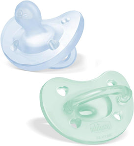 [RESIGILAT] Chicco suzeta 2-6 luni, sprijina respiratia, 2 bucati