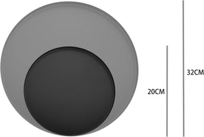 [RESIGILAT] Tava decorativa rotunda neagra pentru servit 20 cm